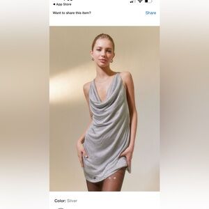 UO chainmail mini dress